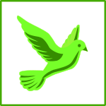 eco green peace icon